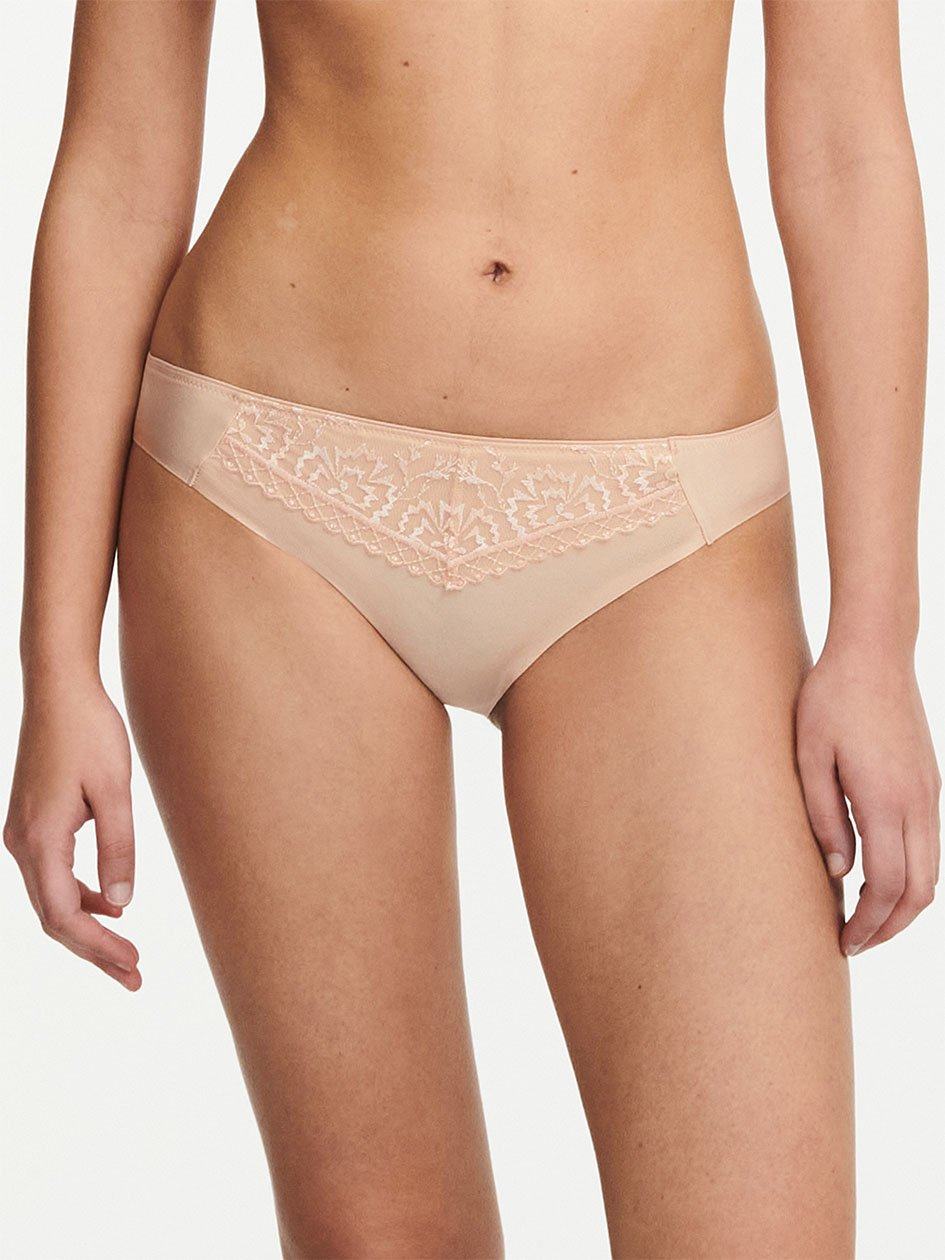 Beige Pink Chantelle Every Curve Women Bikini Bottoms | FXG3014XY