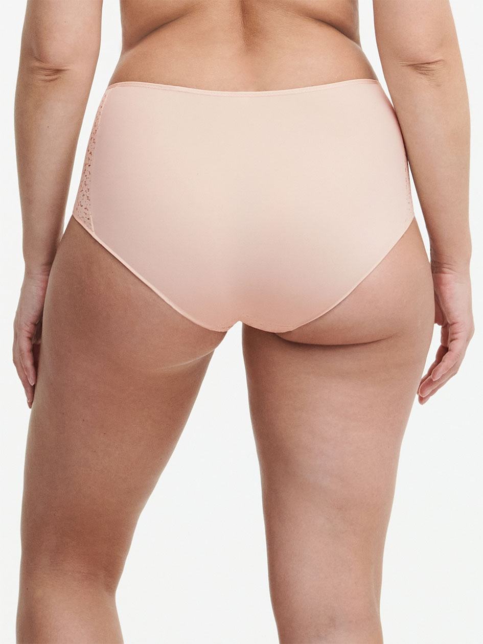 Beige Pink Chantelle Norah Comfort High Waist Women Briefs | UQK8839RO