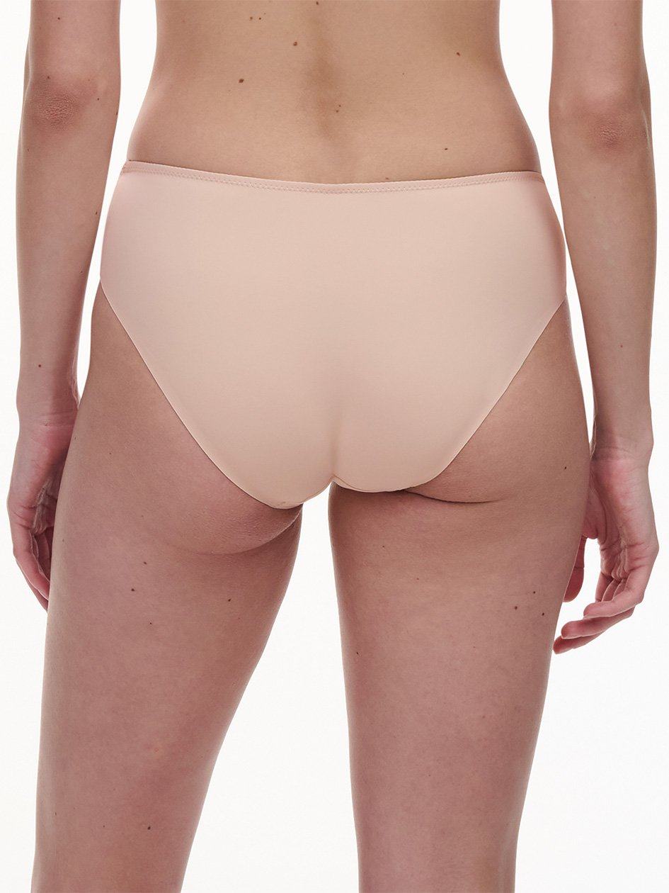 Beige Pink Chantelle Origins Lace Women Bikini Bottoms | SBU9548ND