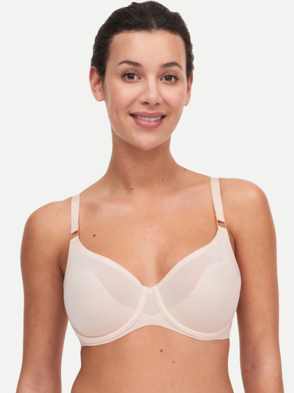 Beige Pink Chantelle Pure Light Women Unlined Bra | SCX536NK