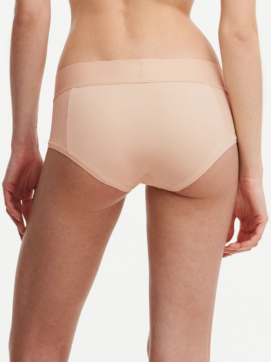 Beige Pink Chantelle Smooth Lines Women Hipster Panty | TTJ5462XW