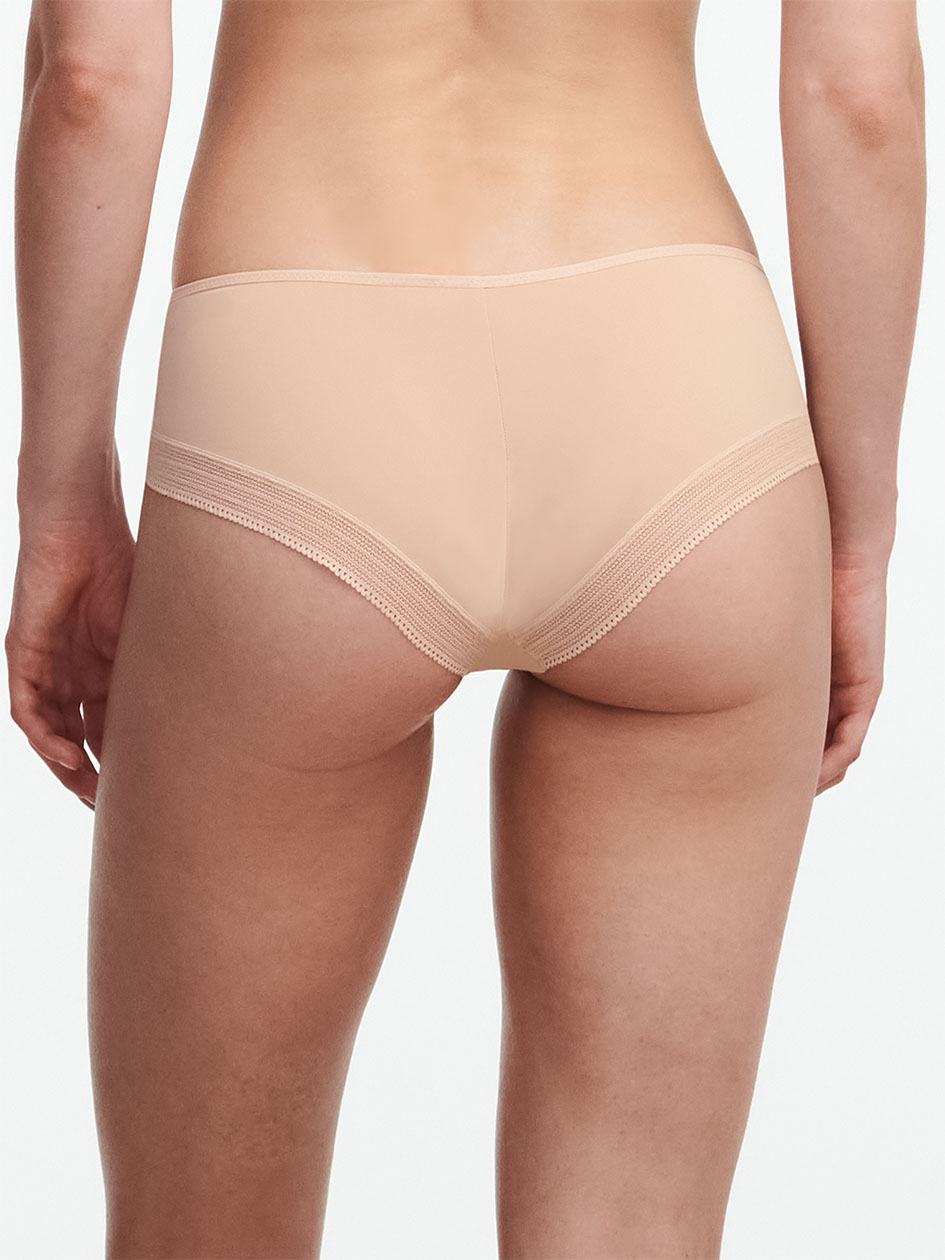 Beige Pink Chantelle True Lace Women Hipster Panty | AIS9216MN