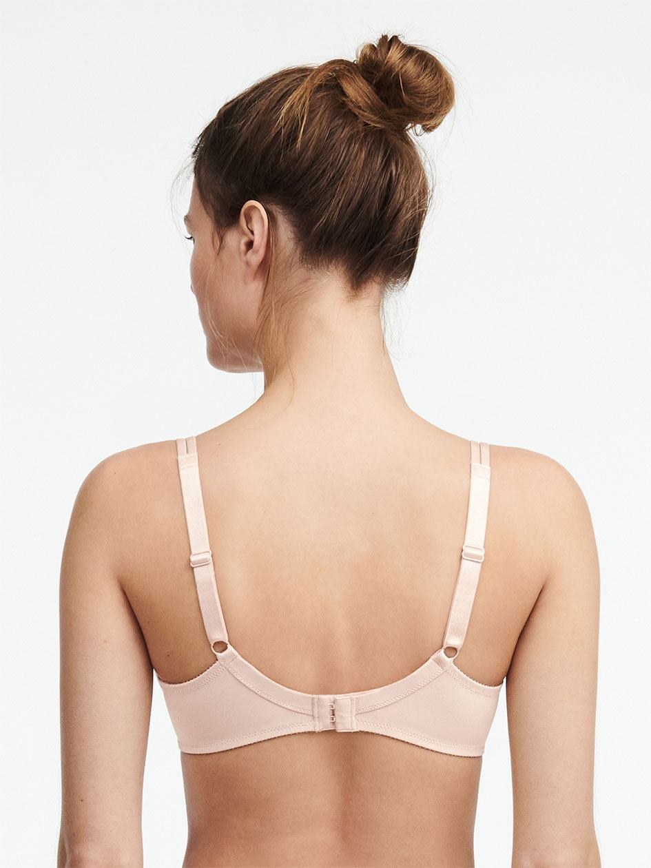 Beige Rose Chantelle Basic Invisible Smooth Support Women T-Shirt Bra | XUC857AR