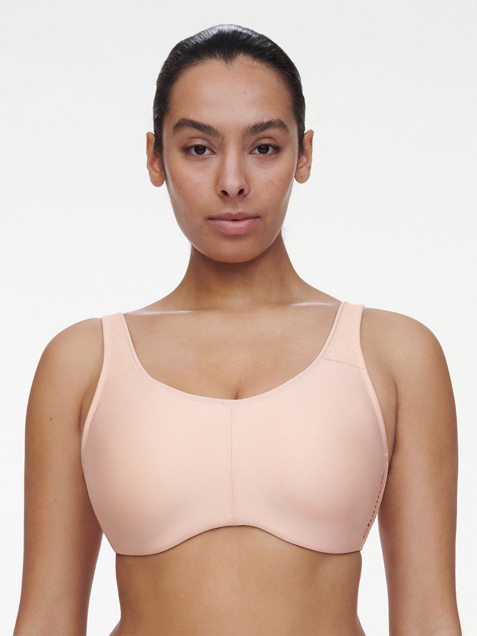 Beige Rose Chantelle Everyday High-Support Sport Women Bra | THO7764AI