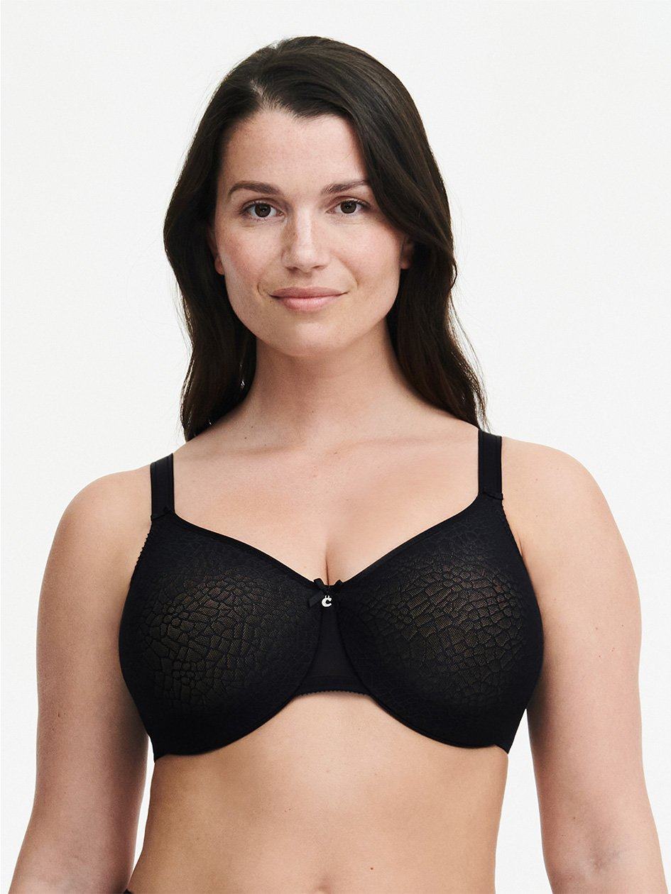 Black Chantelle C Magnifique Seamless Minimizer Women Unlined Bra | GIX3942XC