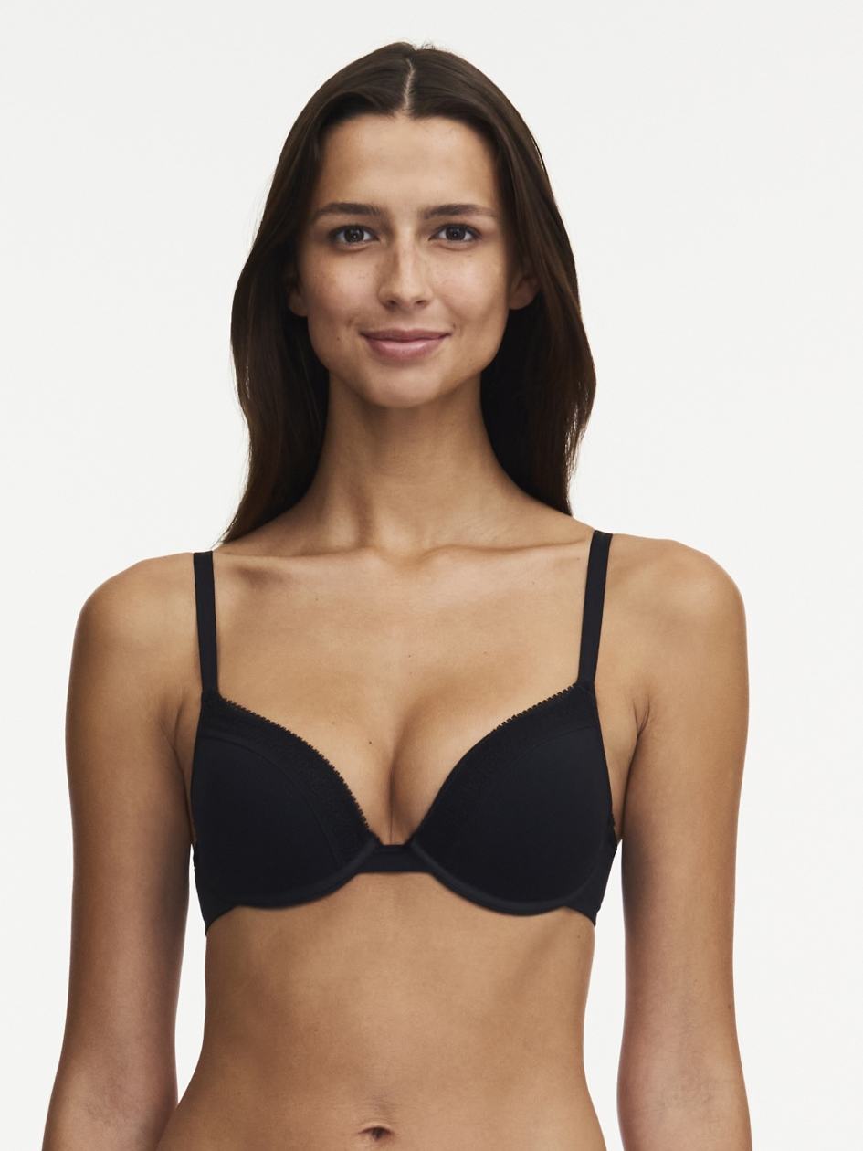 Black Chantelle Dream Today Push Up Women Bra | BAC8335FI