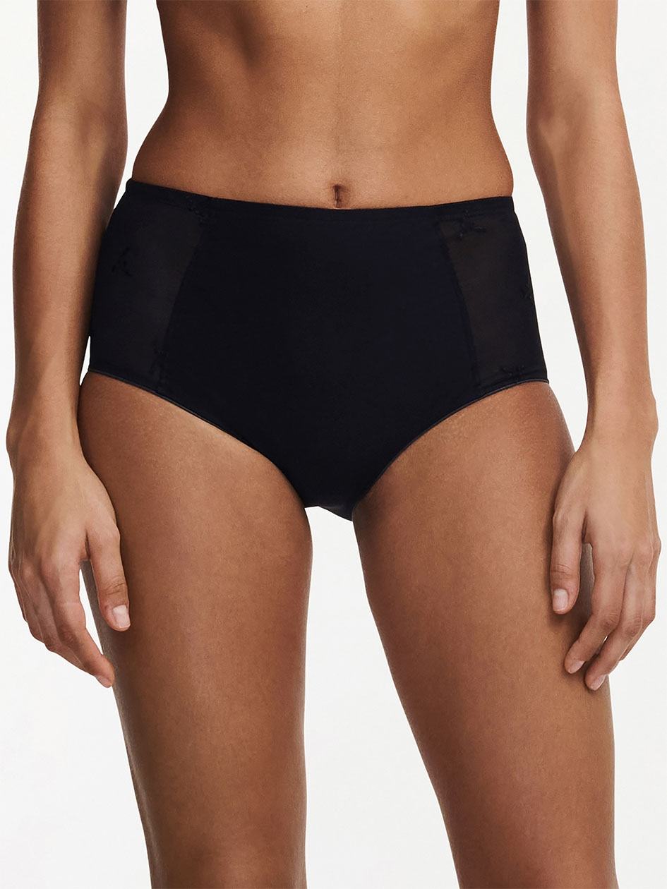 Black Chantelle Every Curve High Waist Women Briefs | PAM4344AR