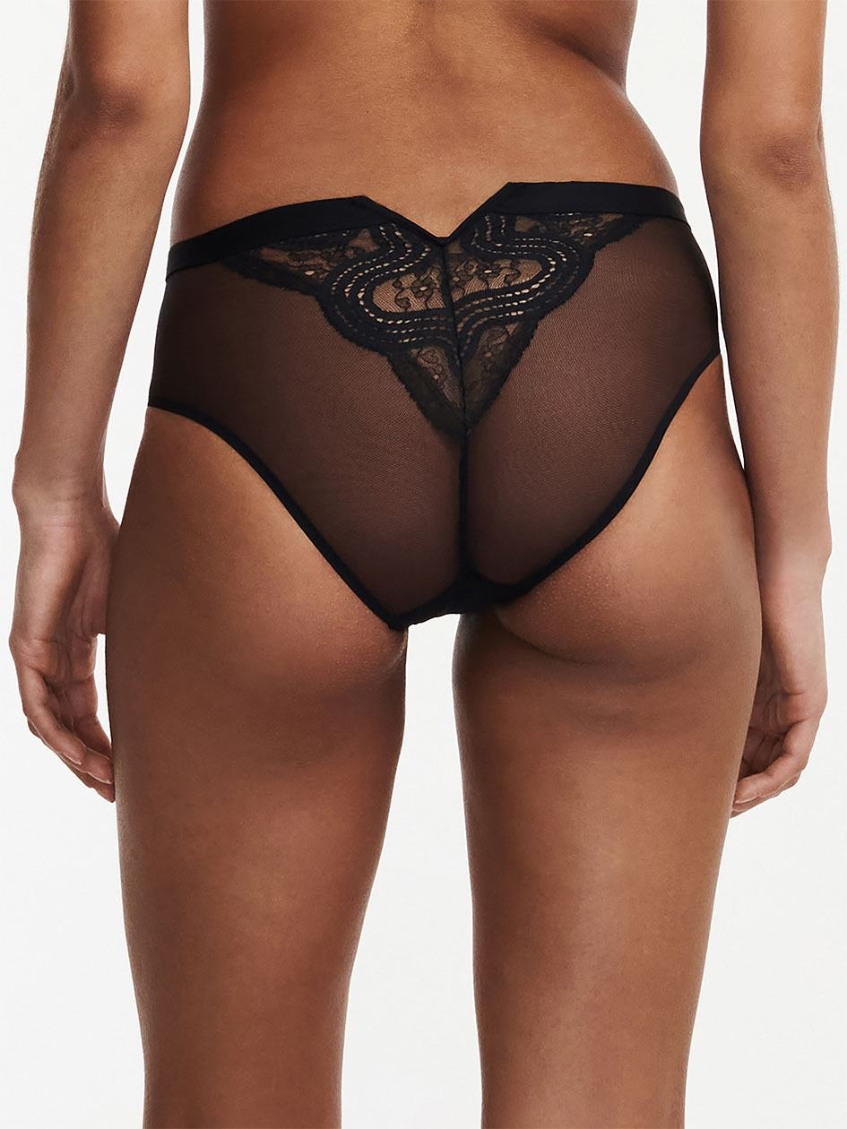 Black Chantelle Hypnotic High Waist Women Briefs | IWR5427XW