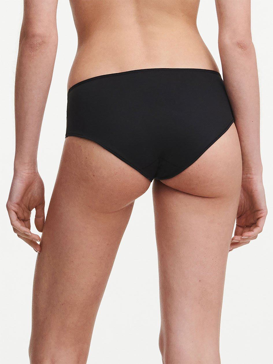 Black Chantelle Norah Chic Women Hipster Panty | OGJ8045OZ