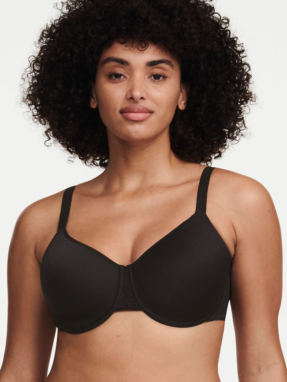 Black Chantelle Norah Comfort Spacer Women T-Shirt Bra | MFC8838US