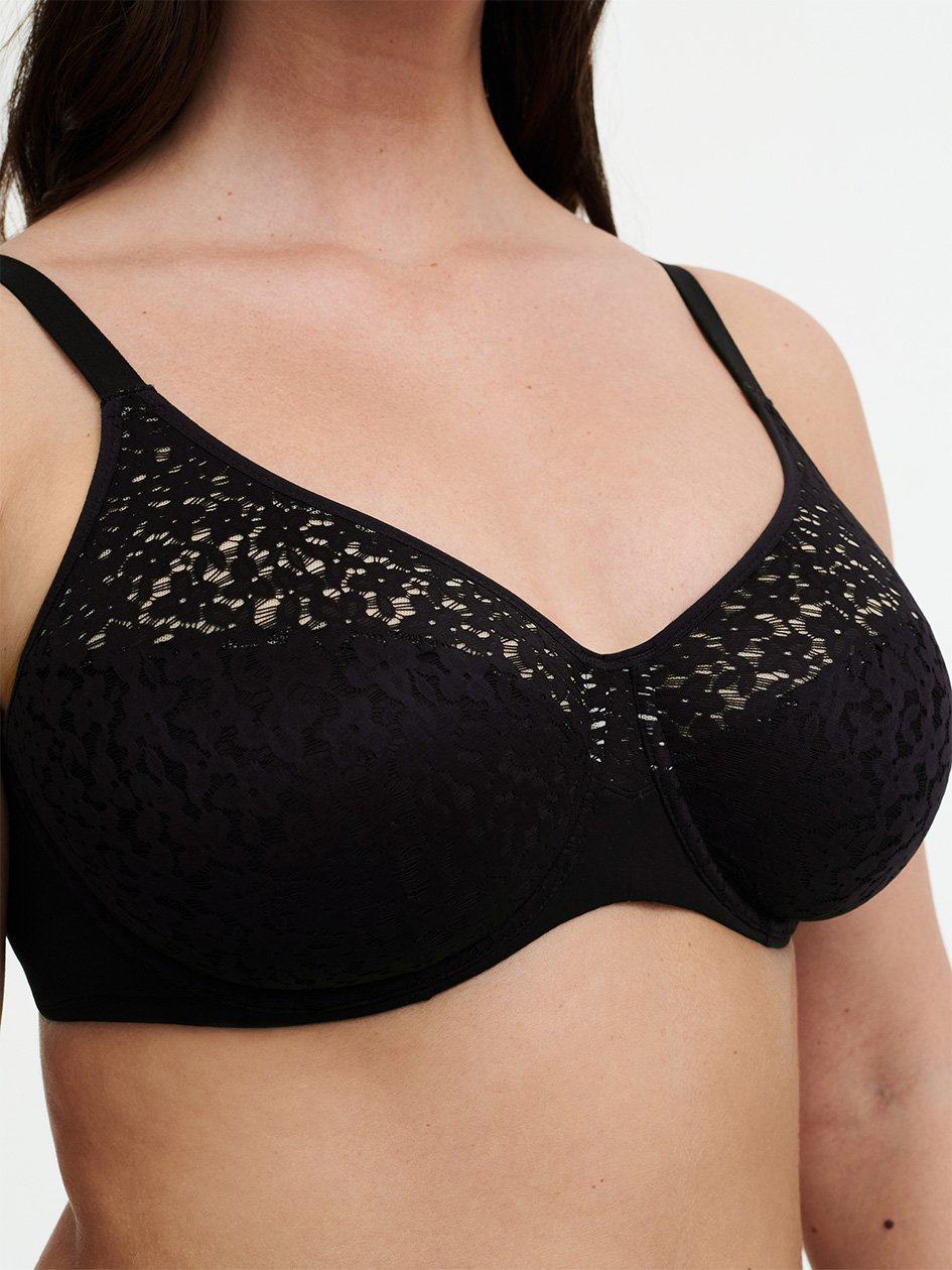 Black Chantelle Norah Comfort Underwire Women Bras | PUB2077SN