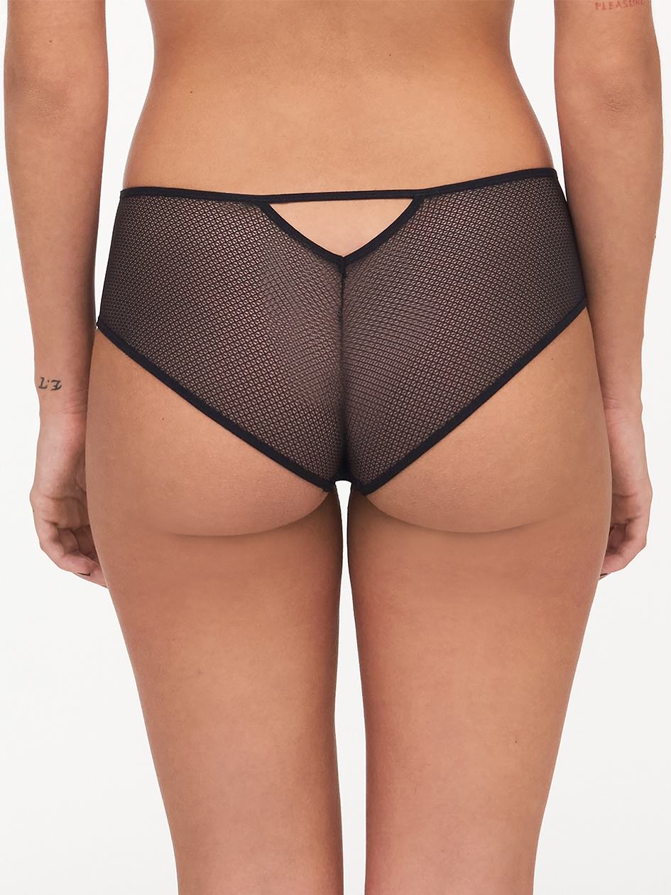 Black Chantelle Olivia Women Hipster Panty | FUQ3819DU