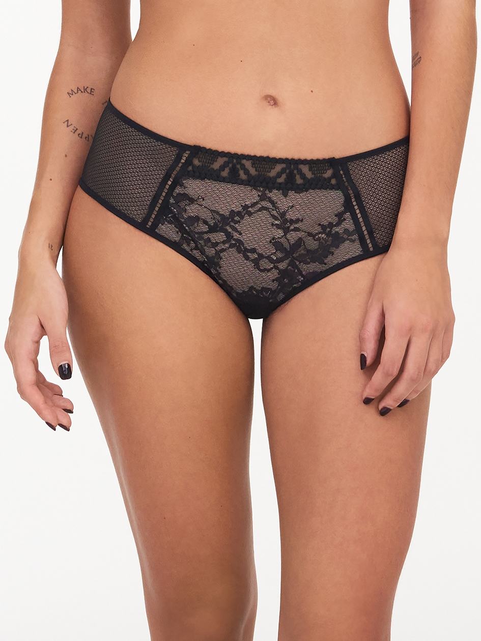 Black Chantelle Olivia Women Hipster Panty | FUQ3819DU