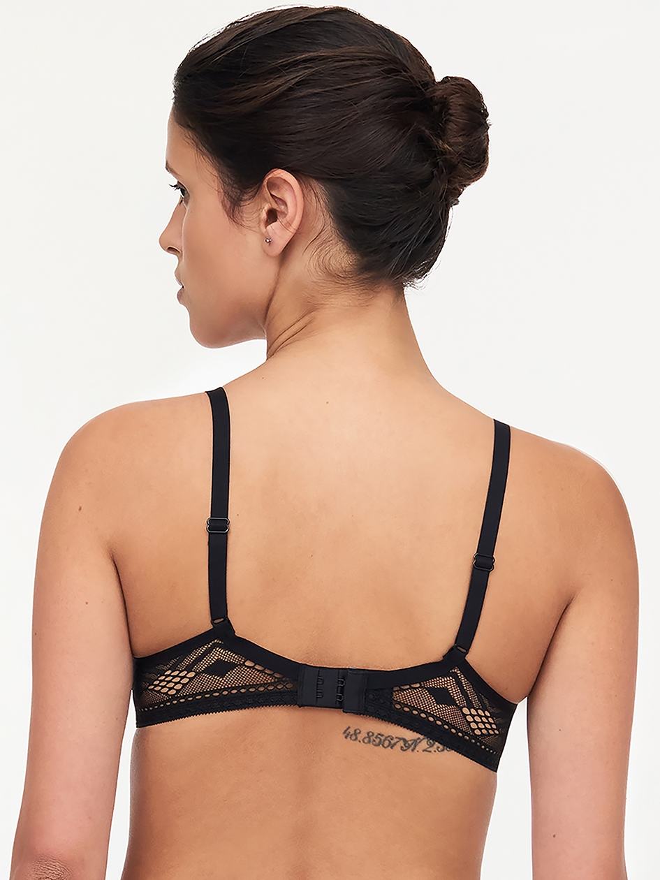 Black Chantelle Ondine Push-Up Women Bra | FXJ3222GP