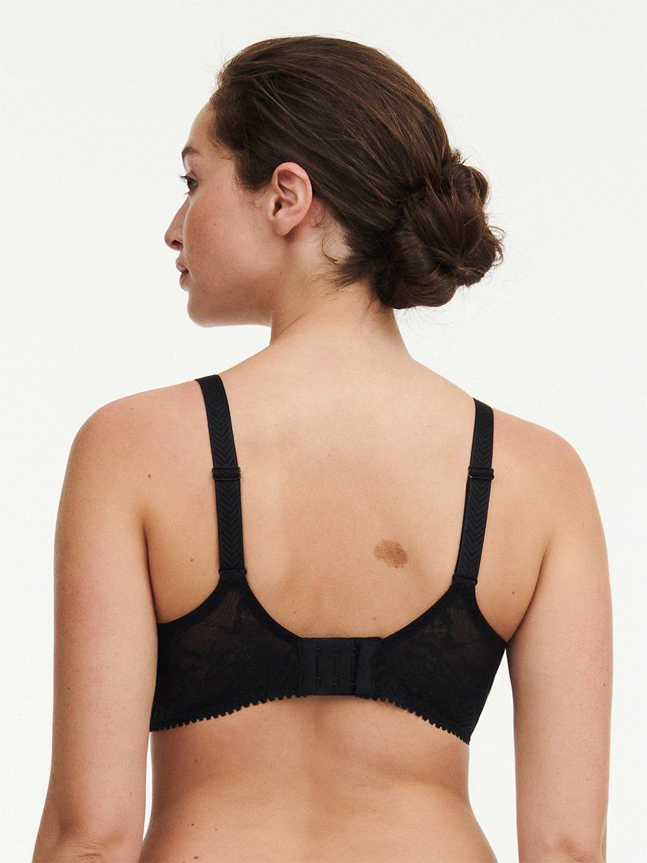 Black Chantelle Origins Lace Full Coverage Underwire Women Bras | PMY9040TK