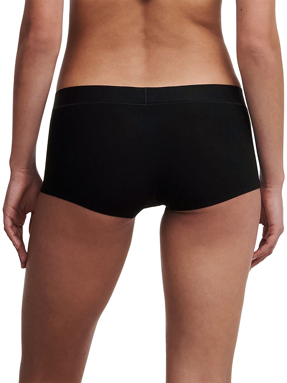 Black Chantelle SoftStretch Boyshort Women Briefs | KNH6760TS