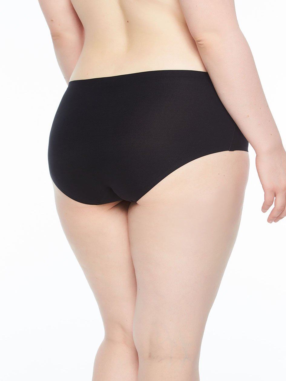 Black Chantelle SoftStretch Full Women Hipster Panty | LRV6847CH