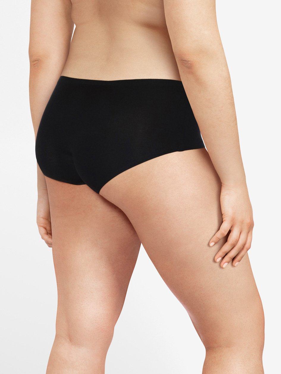 Black Chantelle SoftStretch Full Women Hipster Panty | LRV6847CH