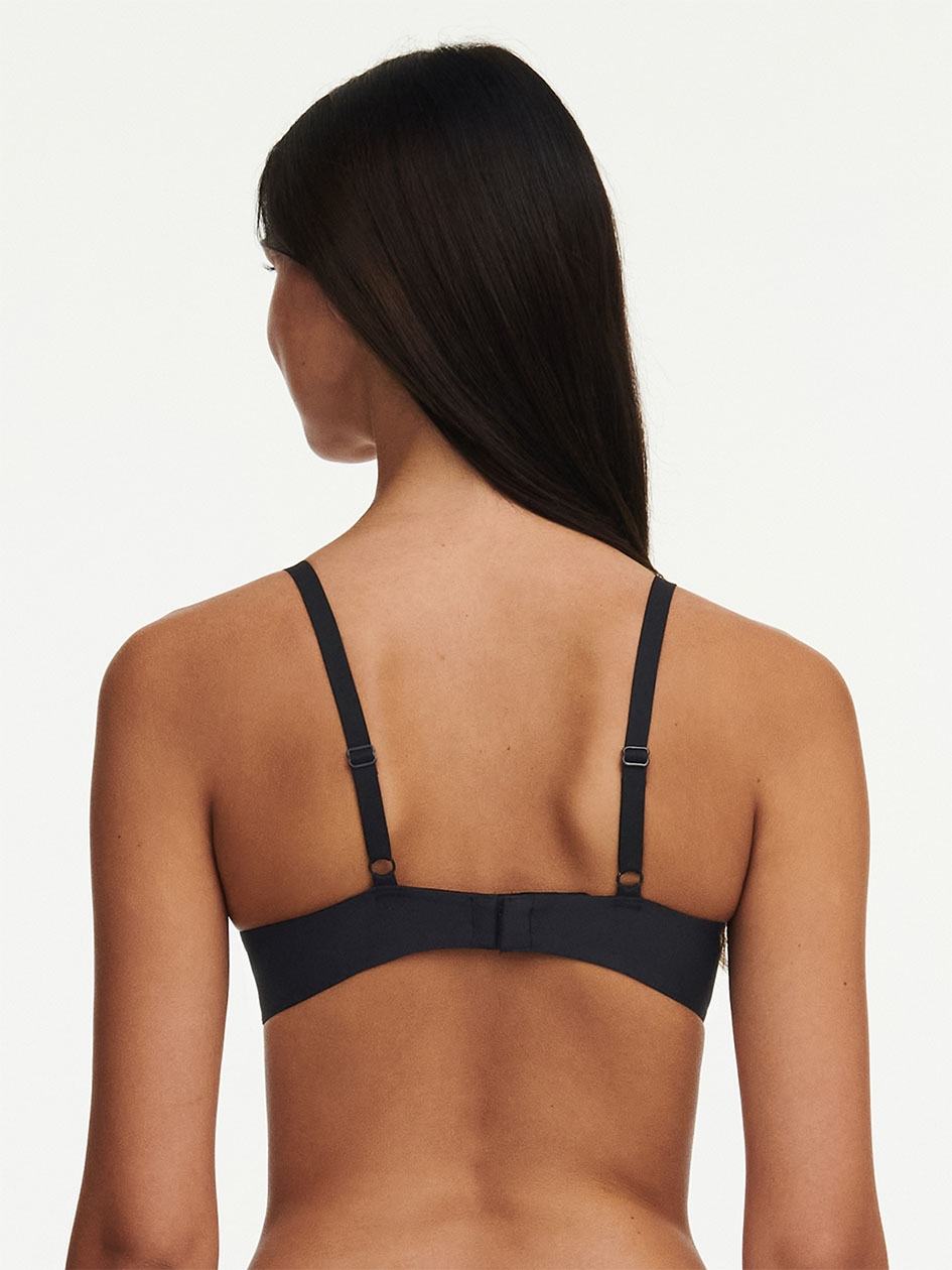 Black Chantelle Xplicit Plunge Women Unlined Bra | NNB4580MT