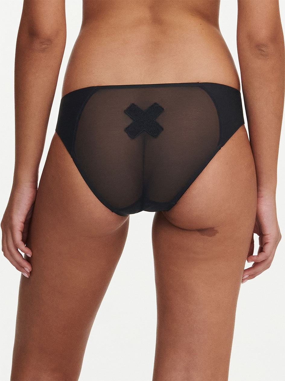 Black Chantelle Xplicit Women Bikini Panty | KNE7130ZD