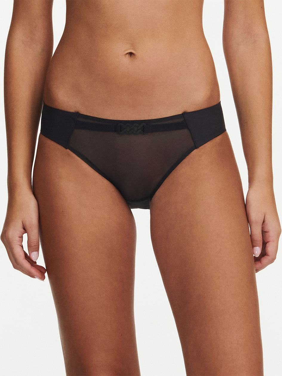 Black Chantelle Xplicit Women Bikini Panty | KNE7130ZD