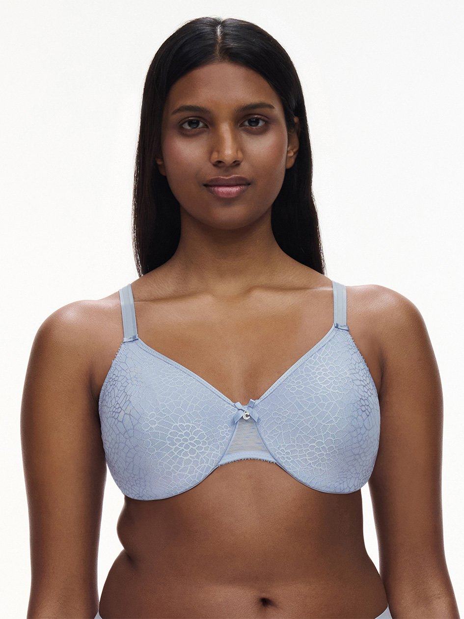 Blue Chantelle C Magnifique Seamless Minimizer Women Unlined Bra | EZT2556YG