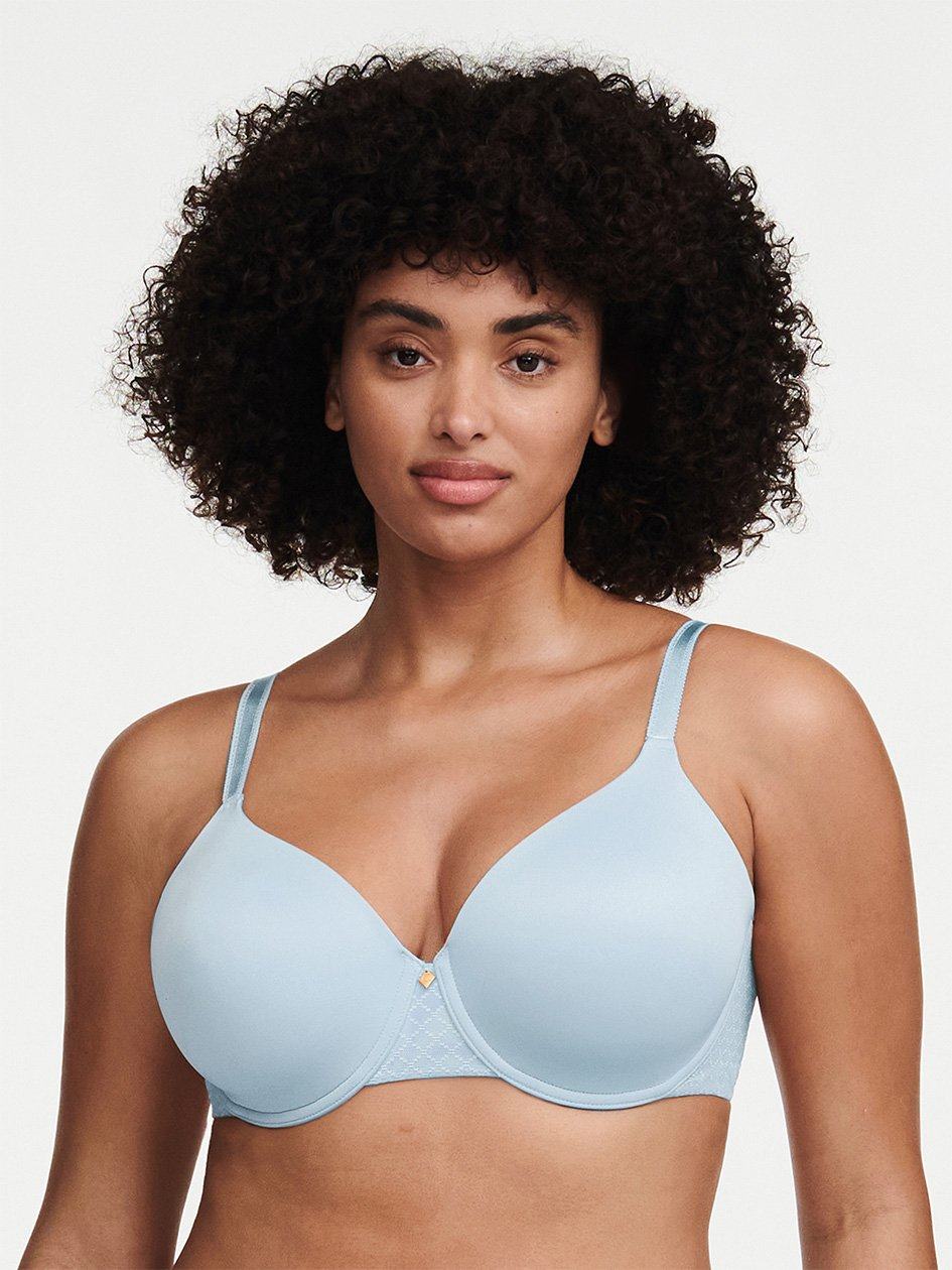 Blue Chantelle Norah Chic Comfort Flex Women T-Shirt Bra | QHN1229DU