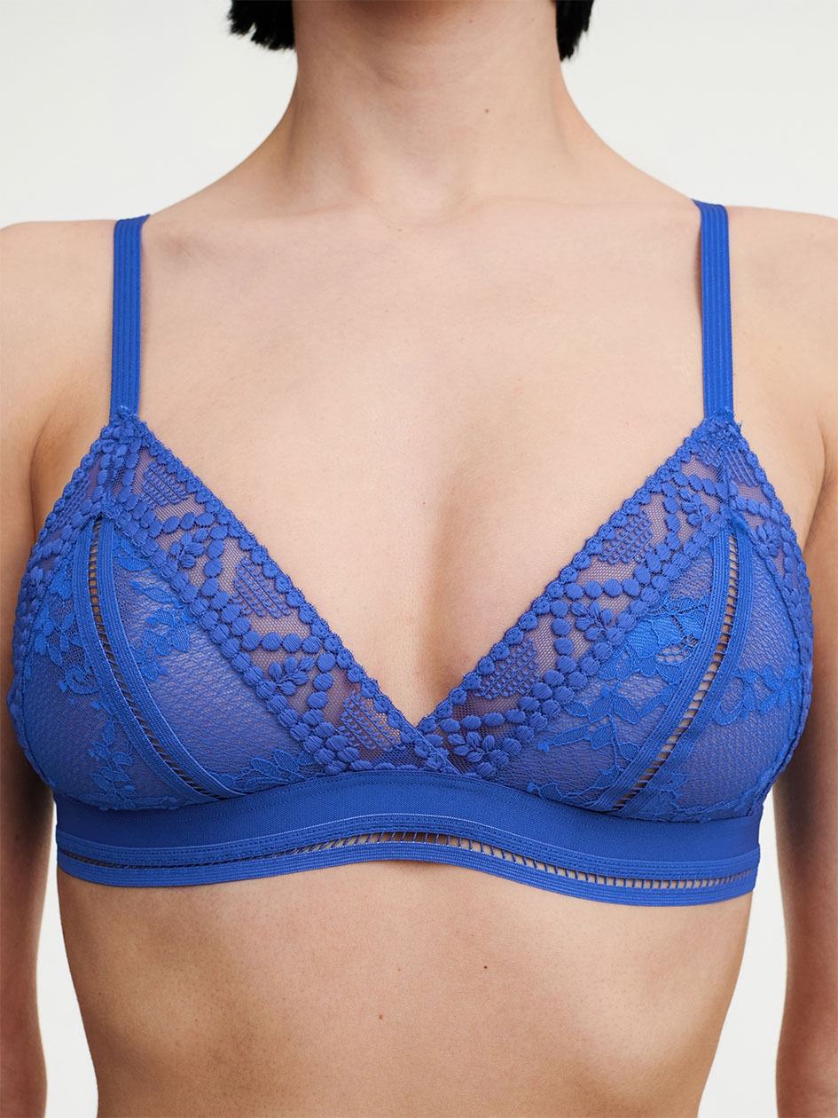 Blue Chantelle Olivia Wireless Women Bras | BPR220ZF