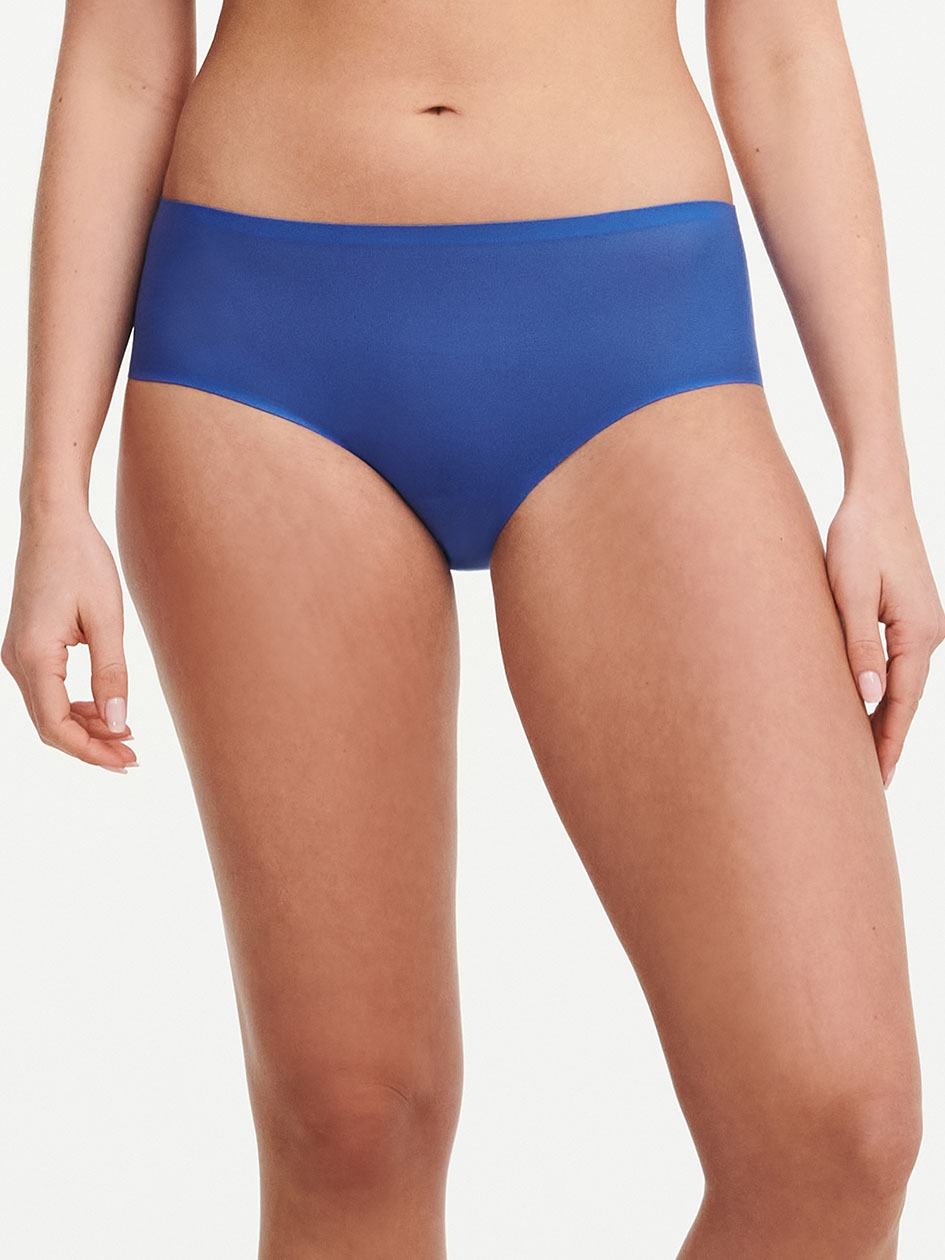 Blue Chantelle SoftStretch Women Hipster Panty | QGU9754KX