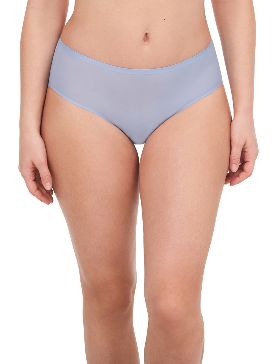 Blue Chantelle SoftStretch Women Hipster Panty | CQD845HG