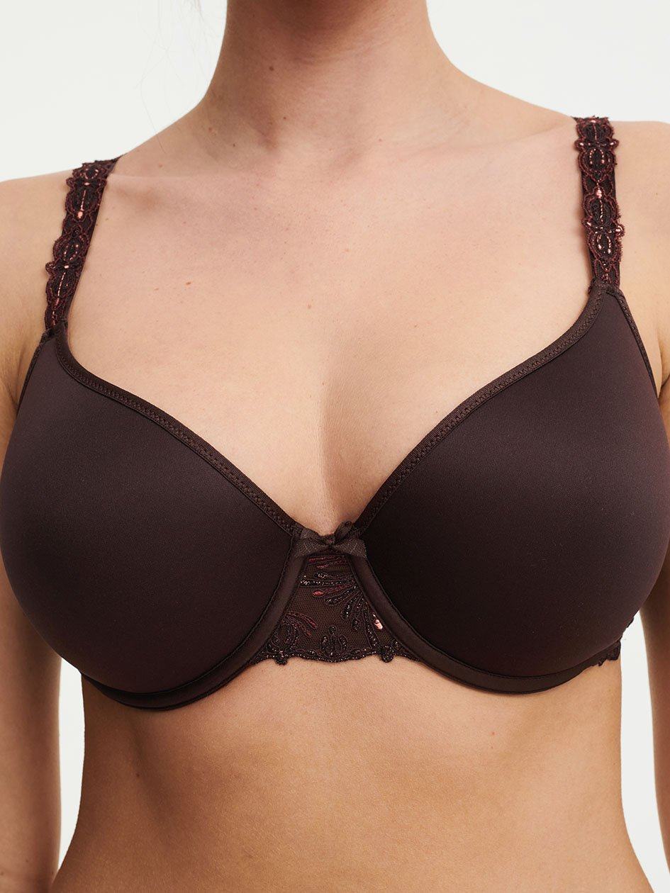 Brown Chantelle Champs Elysees Smooth Custom Fit Women Bras | GED2689MG