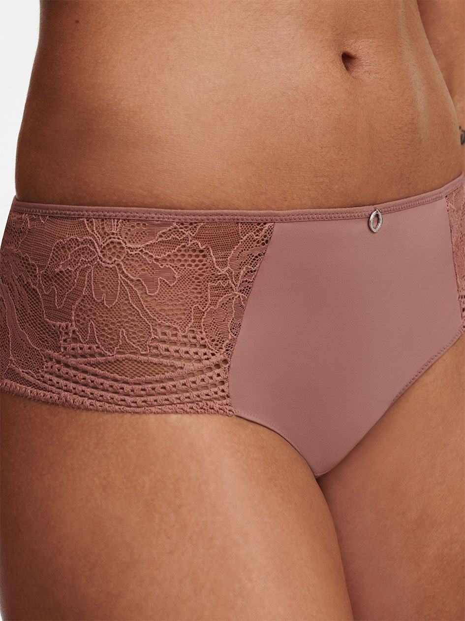 Brown Chantelle Naya Lace Women Hipster Panty | FNE2025WQ