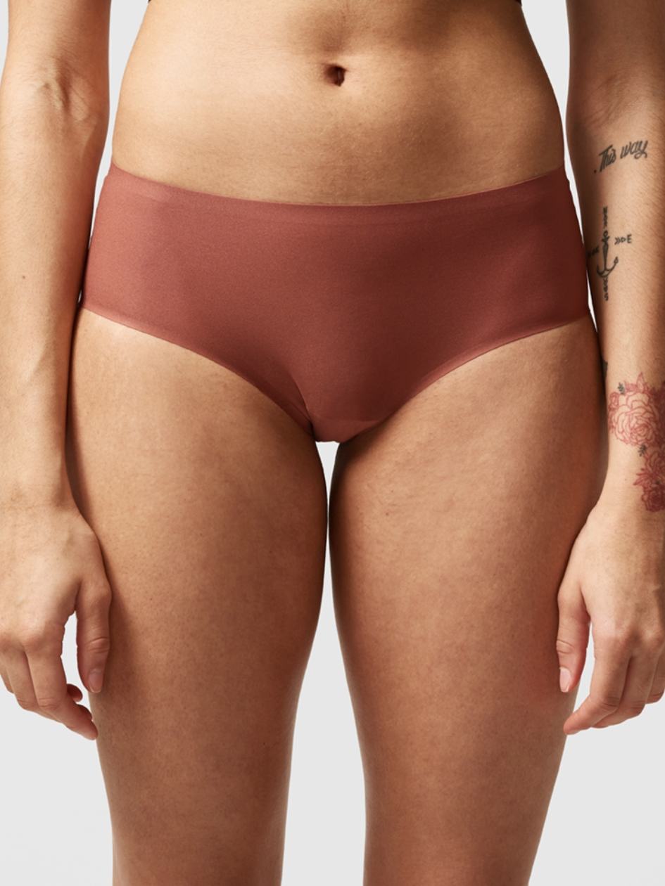 Brown Chantelle SoftStretch Women Hipster Panty | HFE1072FM