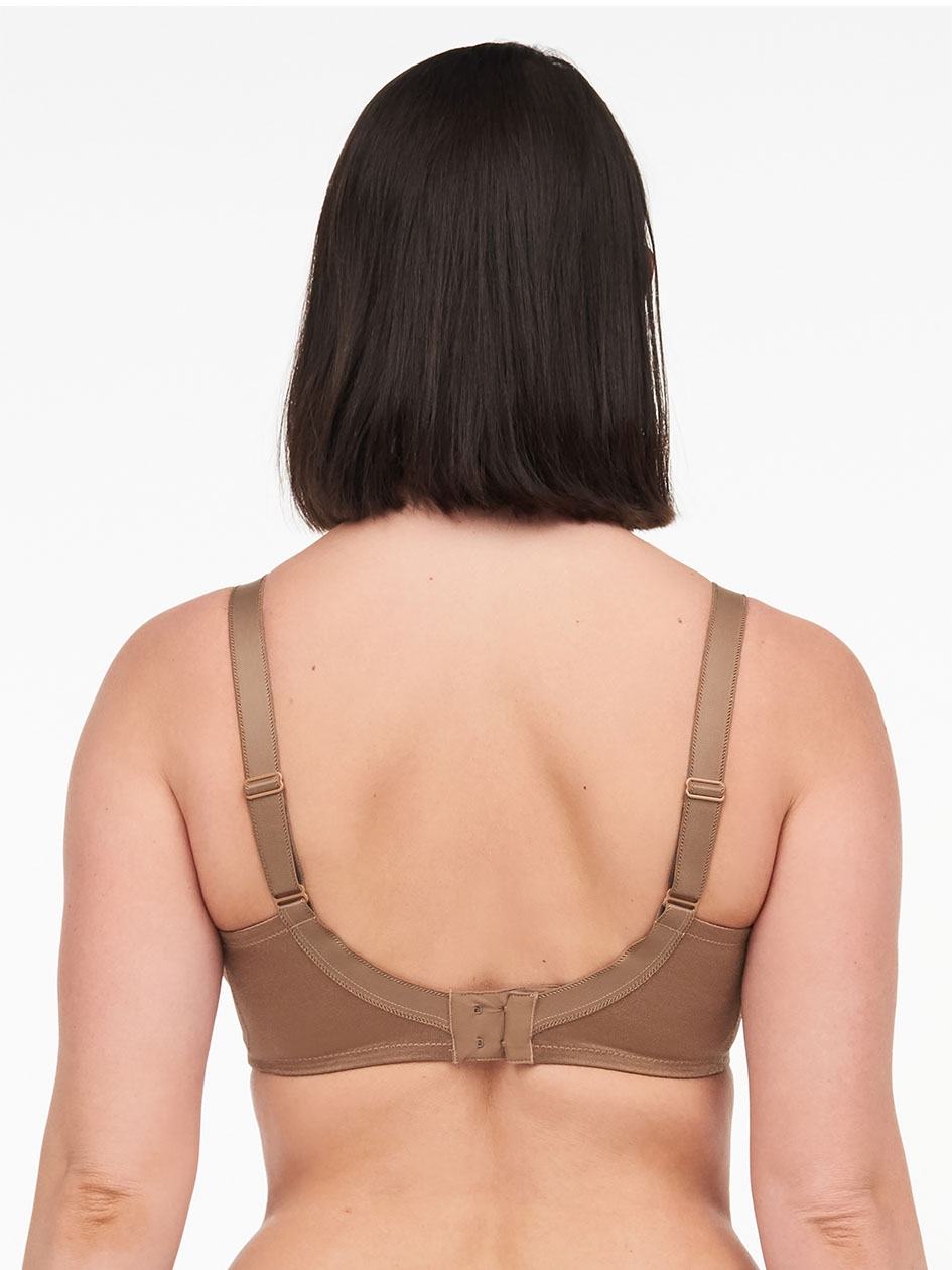 Chocolate Chantelle Hedona Seamless Minimizer Women Unlined Bra | PUD8563AM