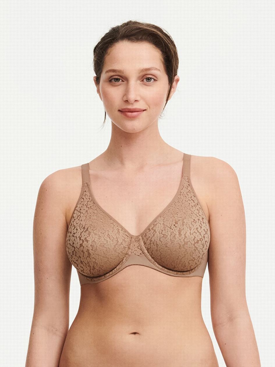 Coffee Chantelle Norah Comfort Underwire Women Bras | NCA280TA