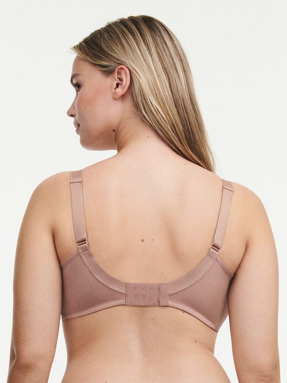 Coffee Rose Chantelle Hedona Seamless Minimizer Women Unlined Bra | TCV6136MG