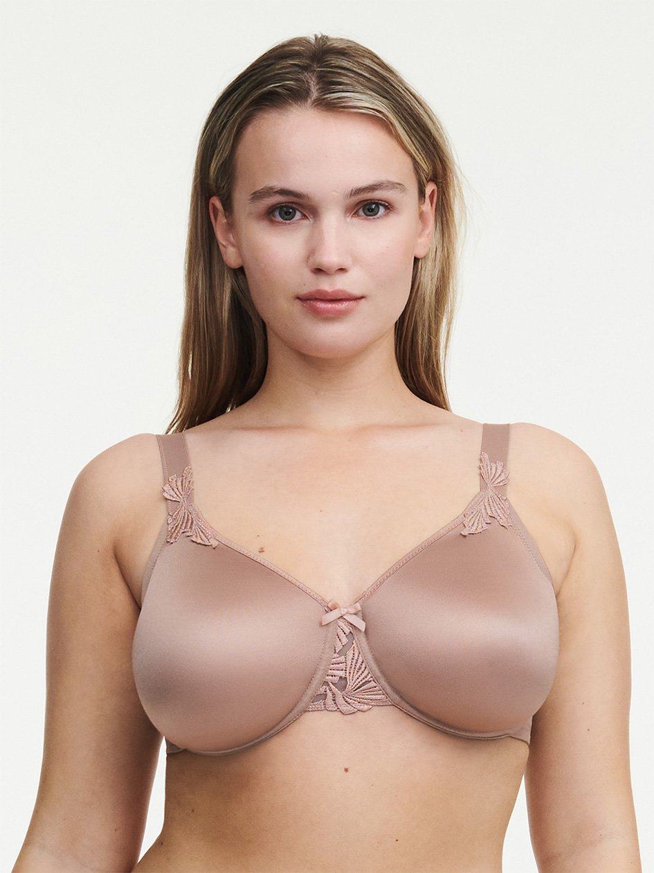 Coffee Rose Chantelle Hedona Seamless Minimizer Women Unlined Bra | TCV6136MG