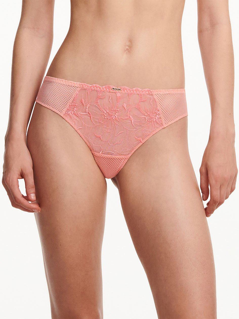 Coral Chantelle Fleurs Women Thong Panty | XHT6019FX