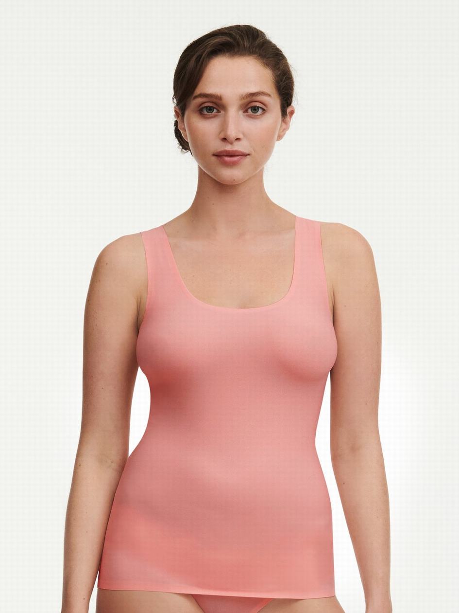 Coral Chantelle SoftStretch Smooth Women Tank Top | ABN345HM