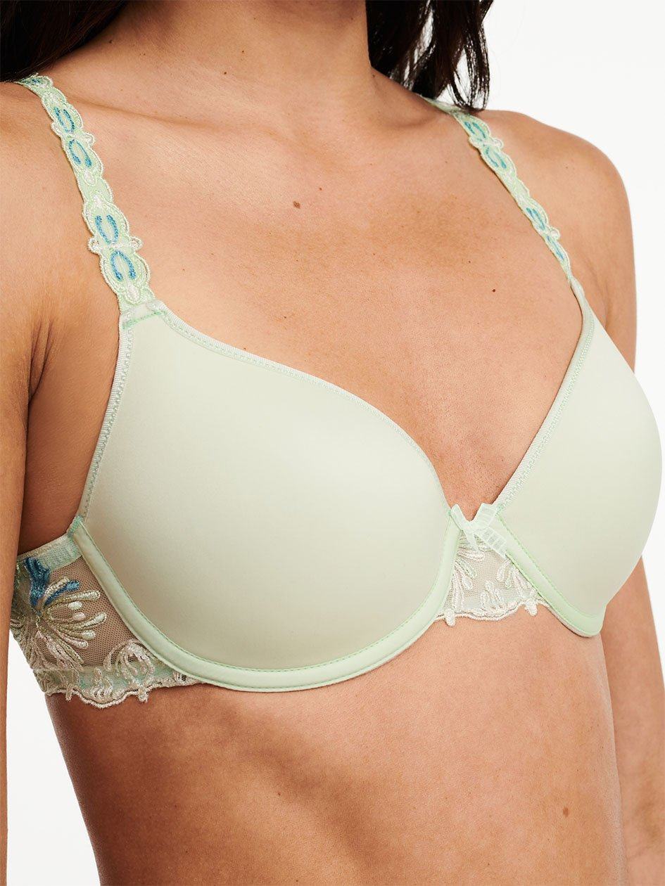 Green Chantelle Champs Elysees Smooth Custom Fit Women Bras | YEA2110CI