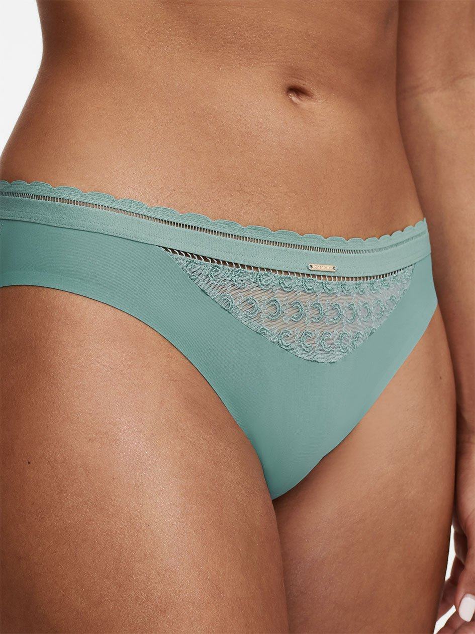 Green Chantelle Monogram Women Bikini Bottoms | EAO448FM