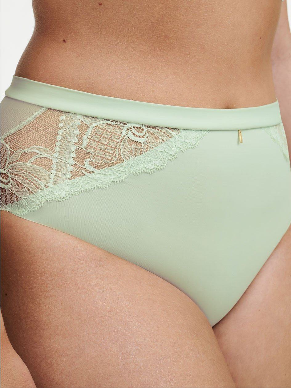 Green Chantelle Orangerie Dream High Waist Women Briefs | ZRH3817BW