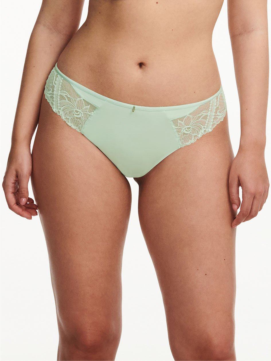 Green Chantelle Orangerie Dream Women Thong Panty | WGX5689IE