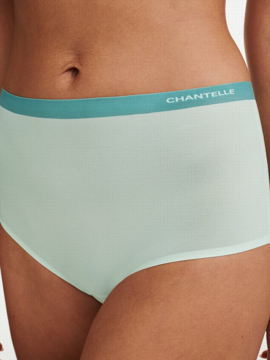 Green Chantelle SoftStretch Women Briefs | AMH18ID