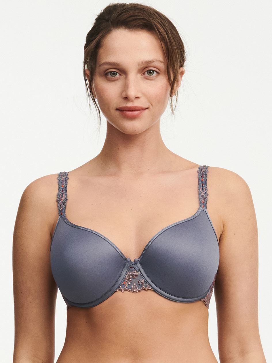 Grey Chantelle Champs Elysees Smooth Custom Fit Women Bras | SBT9847ZE