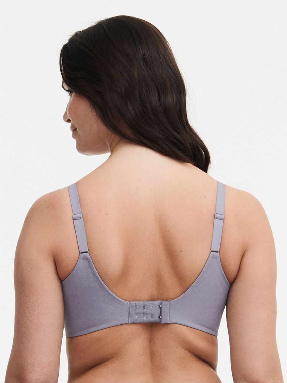 Grey Chantelle Comfort Chic Back Shaping Minimizer Women Bras | TWV1055LZ