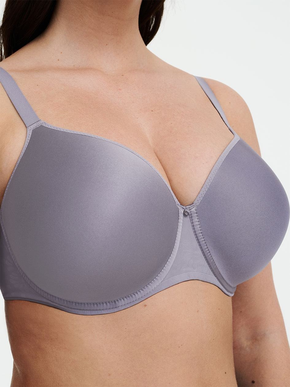 Grey Chantelle Comfort Chic Full Coverage Custom Fit Women Bras | XTW10069YL