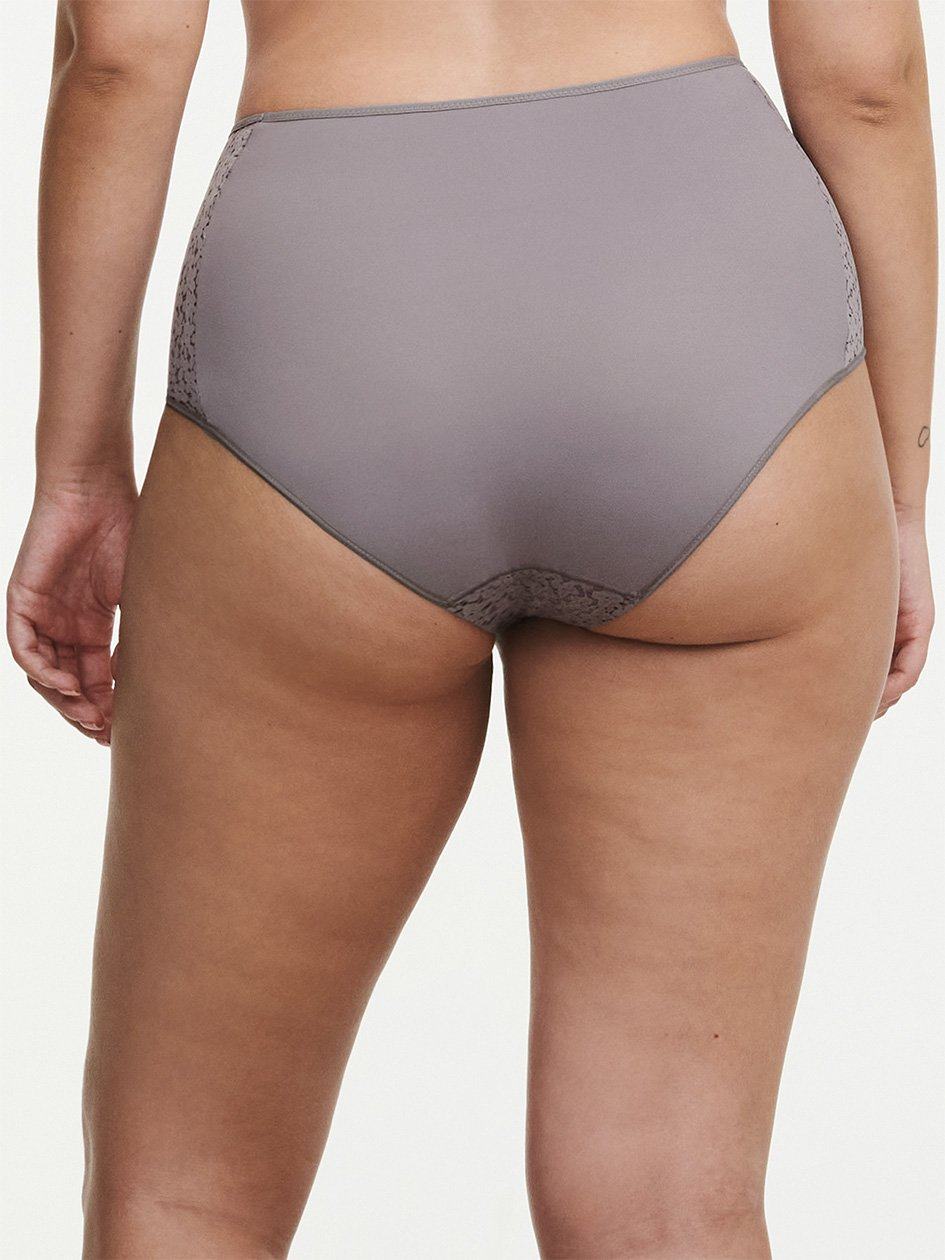 Grey Chantelle Norah Comfort High Waist Women Briefs | GCK9319VU