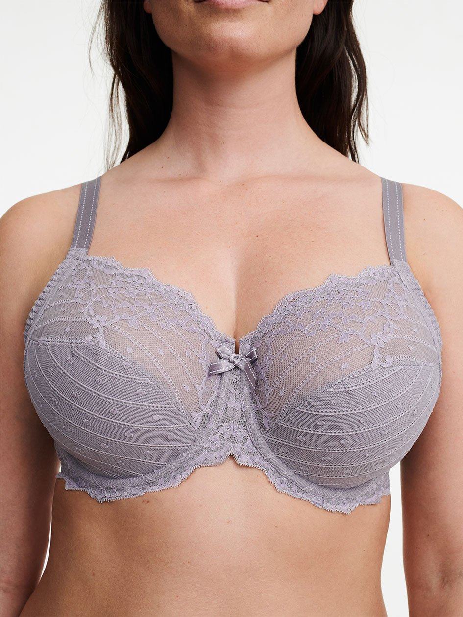 Grey Lavender Chantelle Rive Gauche Full Coverage Women Unlined Bra | JKC2095YT