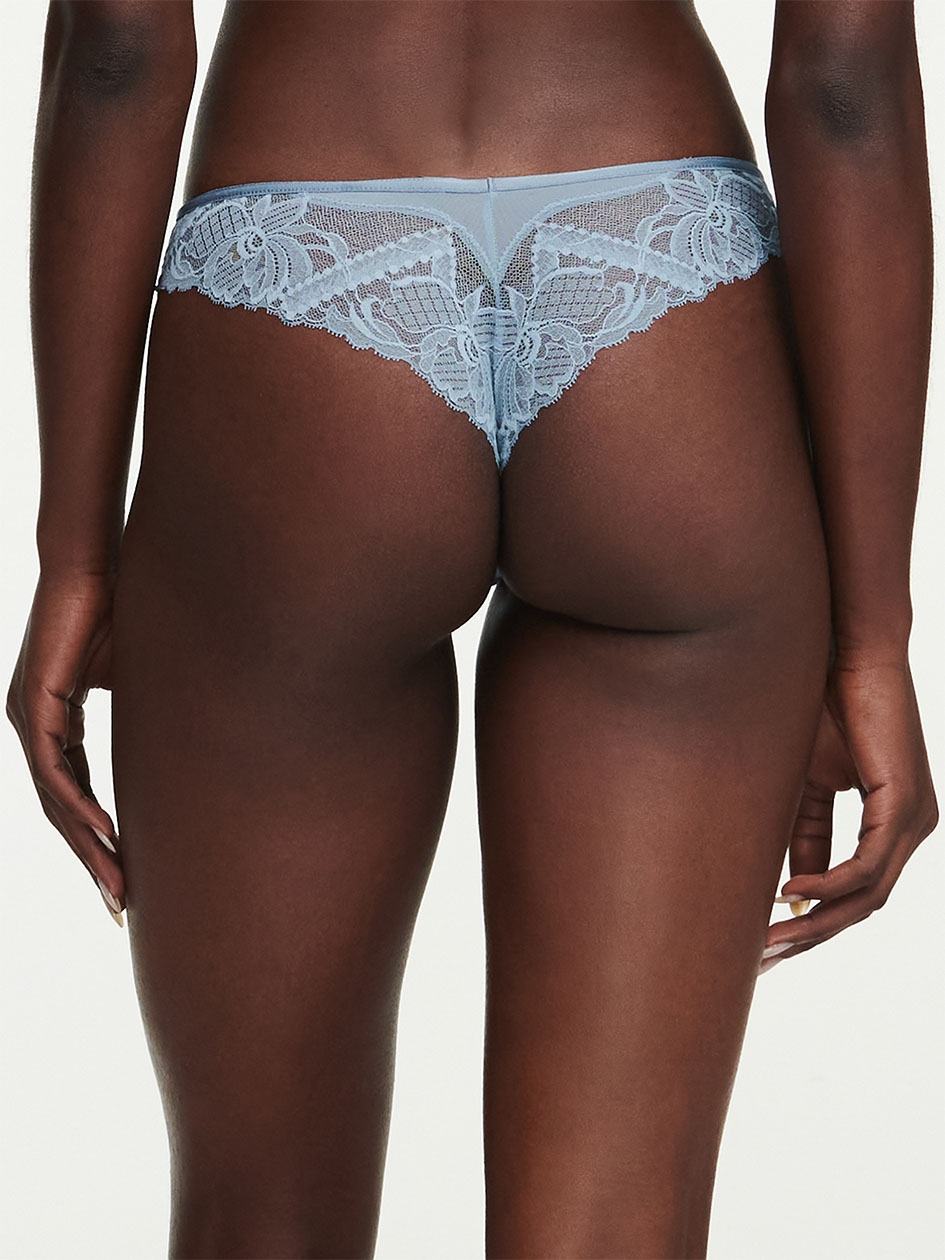 Grey White Chantelle Orangerie Dream Women Thong Panty | CTQ9769RD